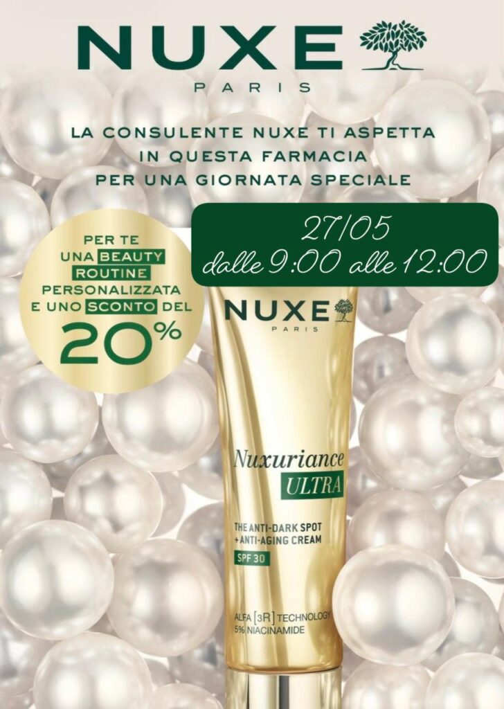 Giornata Speciale NUXE in Farmacia