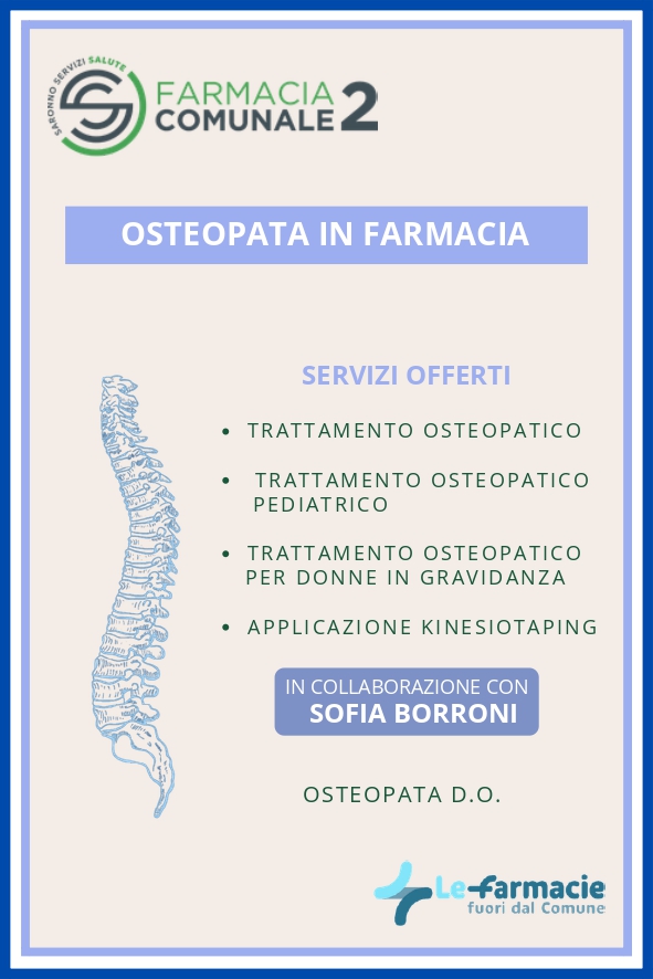OSTEOPATA IN FARMACIA
